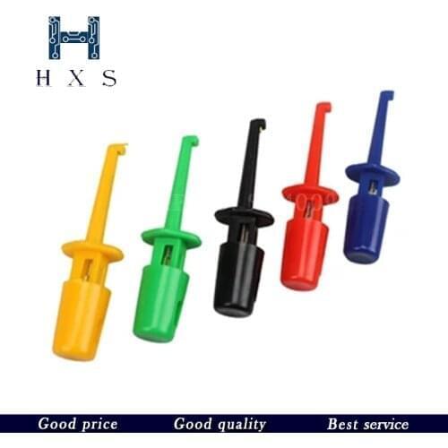 10PCS New MLead Wire Kit Test Hook Clip Grabbers Test Probe SMT/SMD IC D20 Cable Welding