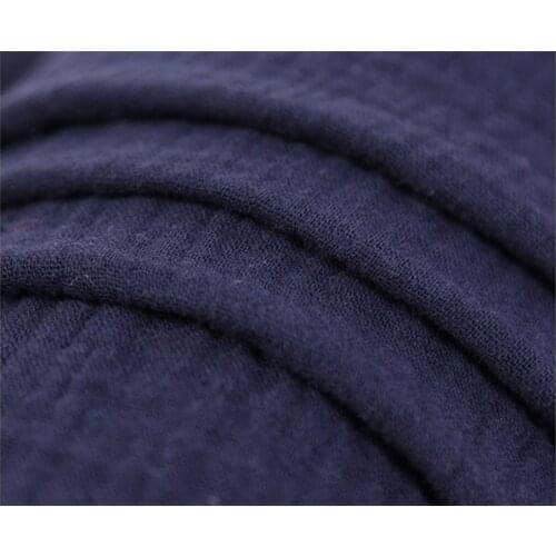100% cotton cloth double - layer crepe fabric for shirt