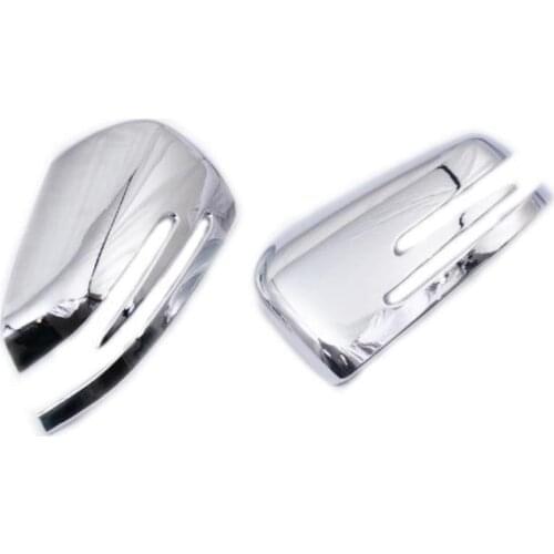 Chrome Side Mirror Cover For Mercedes Benz W204 W212 W221 CLA GLA GLK Free Shipping