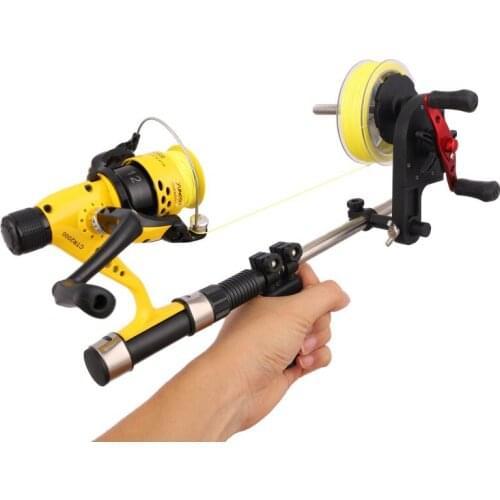 Fishing Line Spooler Portable Fishing Reel Line Winder Spool Line Bobbin Winder Spinning Bait Cast Reel Spooler Fishing Tackle