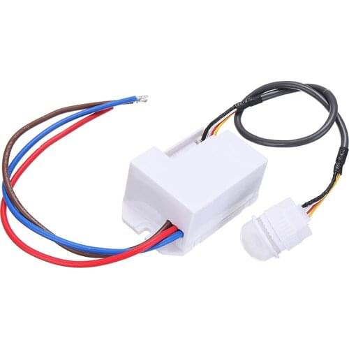 PIR Motion Sensor LED 220~240V AC 50HZ Infrared Motion Detector Switch Light Control Detector Module for LED Night Lamp Switch