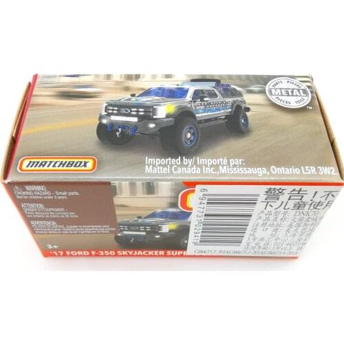 2019 Matchbox Cars 1:64 Car17 FORD F-350 SKYJACKER SUPER DUTY Metal Diecast Alloy Model Car Toy Vehicles