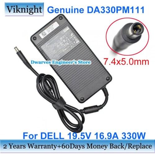 Genuine 19.5V 16.9A 330W AC adapter for Dell ALIENWARE R1 R5 R3 17 R2 R4 M18 M17X M18X X51 M15 ADP-330AB B D Y90RR power Charger
