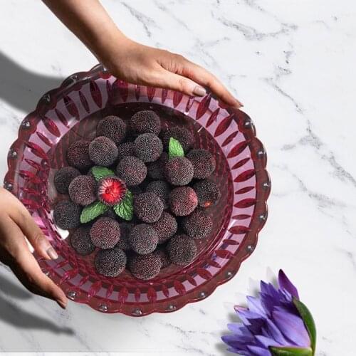 H9ED Fruit Storage Tray Epoxy Resin Mold Dish Bowl Plate Silicone Mould DIY Crafts Jewelry Holder Box Home Decorations Casting