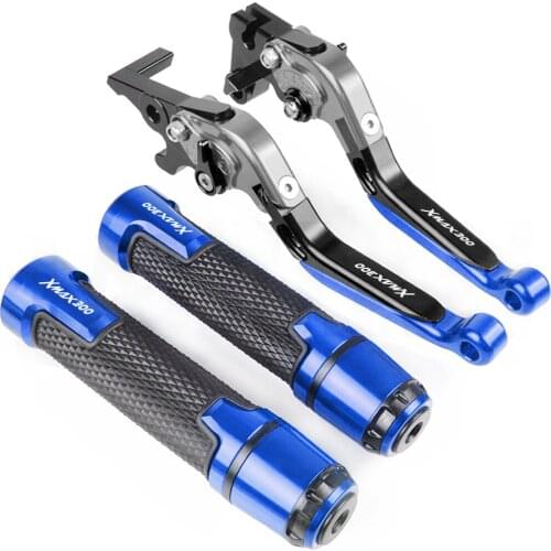 For YAMAHA XMAX 300 XMAX300 X-MAX 300 2017 2018 Motorcycle CNC Adjustable Foldable Brake Clutch Lever Handle Grips