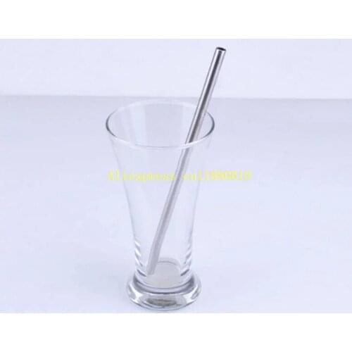 Bend / Straight Stainless Steel Straw drinking straw beer and fruit juice straw,1000pcs/lot