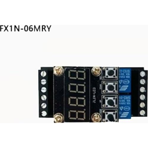 Domestic PLC digital tube integrated machine FX1N-06MRY trigger delay relay module