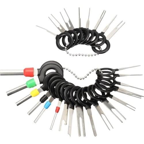 36Pcs Car Terminal Removal Tool Motorist Kit Car Accessories Auto Repair Tool Stylus Wire Crimp Pin Extractor Puller