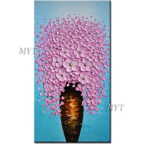 Trees Of Different Colors Abstract Oil Painting On Canvas Living Room Home Pictures Modern Wall Art Paintings 100% Handpainted