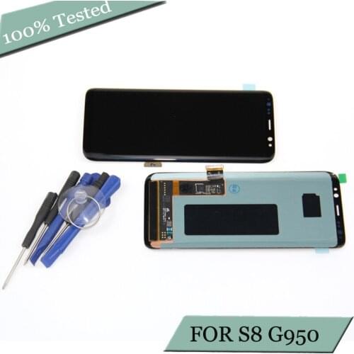 AMOLED for SAMSUNG S8 G950F G950U LCD Display Touch Screen Digitizer Replacement