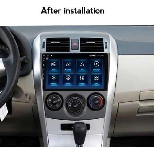 2din Android 10 IPS Car Radio Multimedia Player For Toyota Corolla E140/150 2006 2008 2009 2010 2011 2012 2013 Stereo navigation