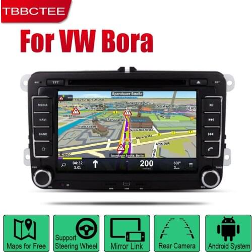 TBBCTEE Android Car Radio Stereo GPS Navigation For Volkswagen VW Bora 2005~2018 Bluetooth wifi 2din Car Radio Stereo Multimedia