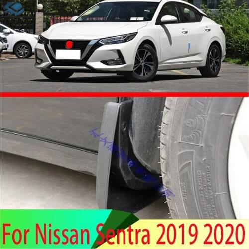For Nissan Sentra 2019 2020 Car Accessories Mud Flaps Splash Guard Mudguards Fender 4PCS/Set