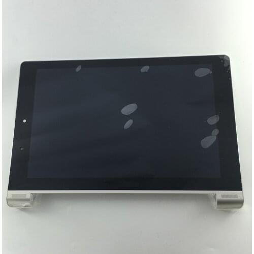 Used part 10.1" For Lenovo Yoga 10 B8080 B8080-F B8080-H LCD Display Panel Touch Screen Digitizer Glass Assembly With Frame