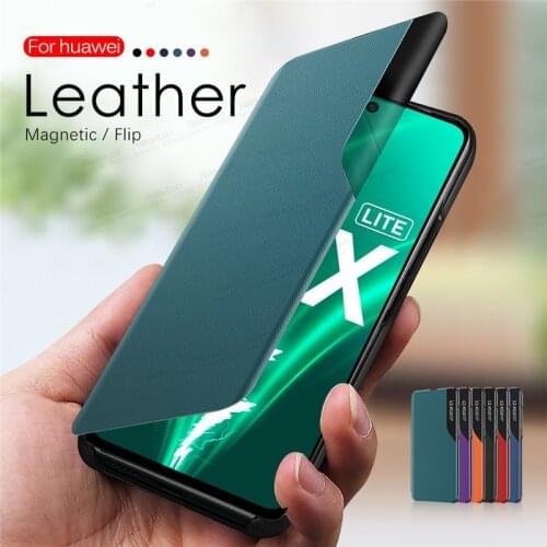 On Honor 10X Lite Case Magnetic Smart Phone Cover For Huawei Honor 10X Light Xonor Hono Honar 10 X 10Xlite Honor10X Stand Coque