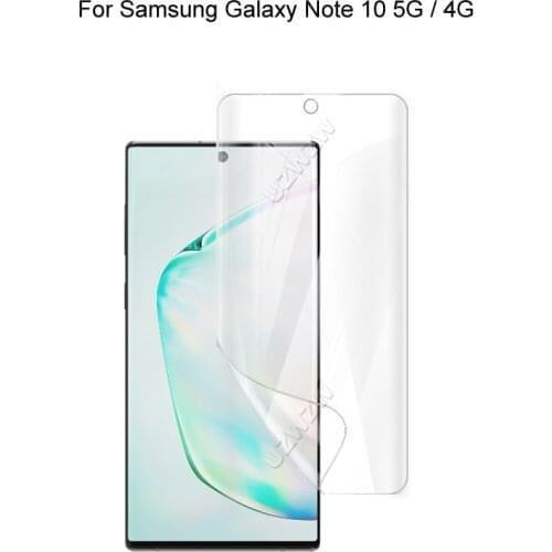 For Samsung Galaxy Note 10 5G / 4G Full Cover Soft Hydrogel Film Screen Protector
