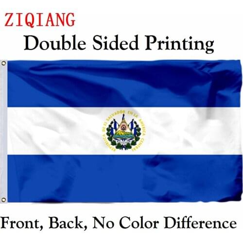 El Salvador 1912 Flag 3x5ft Polyester Flying Size 90x150cm Custom High Quality Double Sided Printing Banner