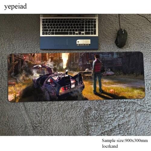 Back to the future padmouse anime gaming mousepad game large mouse pad gamer computer desk New arrival mat notbook mousemat pc