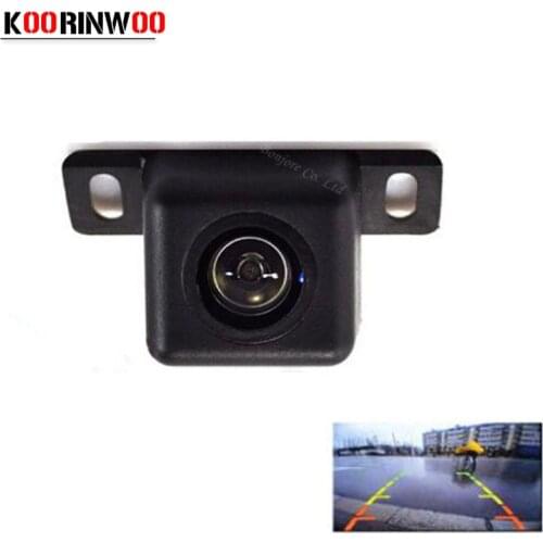 Kooriwnoo Universal Wide Angle Car Rear View Camera High Waterproof Car Reverse Parking Camera Night Vision for Vehicles Parking