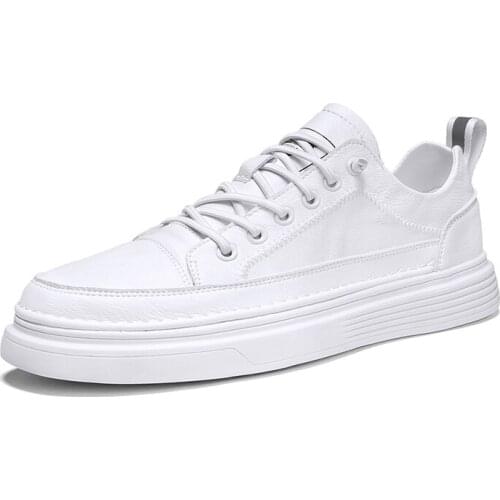 Jumpmore White Sneakers Men Fashion Spring Hot Selling Casual Men Shoes Vulcanized Shoes Canvas Shoes Size 39-44