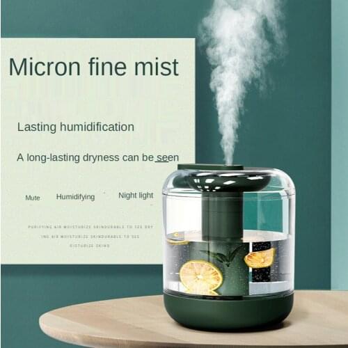 Usb Rechargeable Small Humidifier Transparent Mist Quantitative Air Purification Household Silent Bedroom Indoor Large-capacity