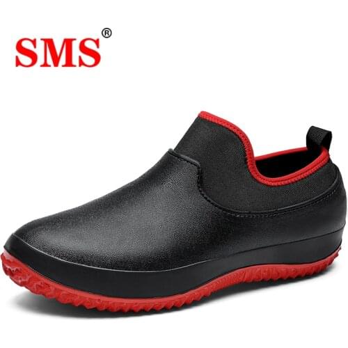 SMS 2020 New Sneakers Men Walking shoes Nonslip Chef Shoes Kitchen Work Cook Hotel Restaurant Working zapatillas de deporte