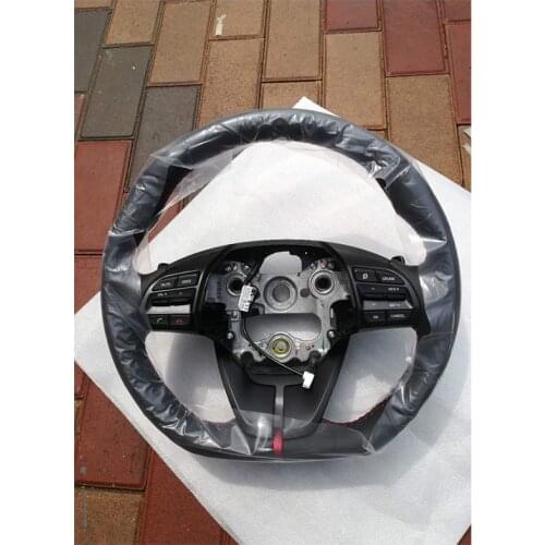 Upgrade For Hyundai Elantra 1.4T Flat Buttom Sport Steering Wheel Assembly With Switch Shift Paddle