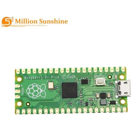 Official Raspberry Pi Pico Board RP2040 Dual-Core 264KB ARM Low-Power Microcomputers High-Performance Cortex-M0+ Processor