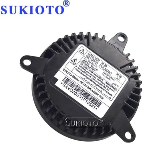 SUKIOTO Original OEM GAMA20G985A0O812 35W D1S D1R Xenon Ballast N4 Auto HID Headlight Ballast Control Unit For D1S Car Light Kit