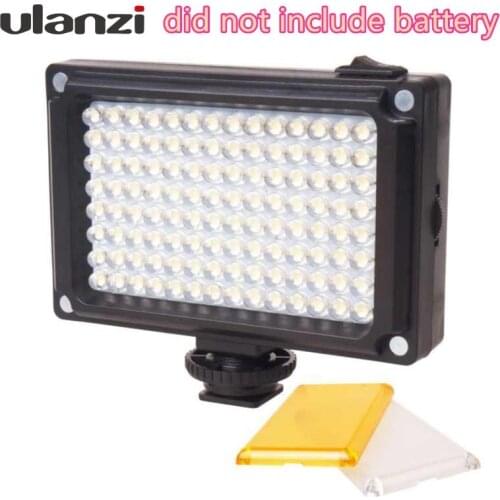 Ulanzi 112 Dimmable LED Video Light Rechargeable Photo Studio Light 3300-5500K for DSLR Camera Video light Wedding Videomaking