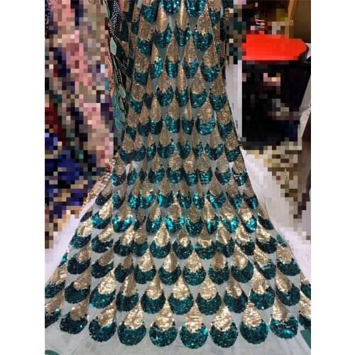 On sale JRB-6.2101 French tulle lace fabric for sexy dress african net lace fabric with sequins