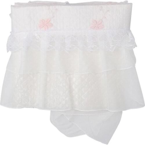 High-End Lace Piano Cover Half Cover 153X58cm Piano Cloth Piano Towel Princess Style White Piano Full Cover