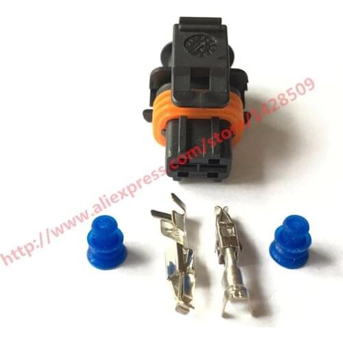 5 Sets Female 2 Pin Wire Auto Connector 1 928 403 137 1 928 404 072 For Bosch