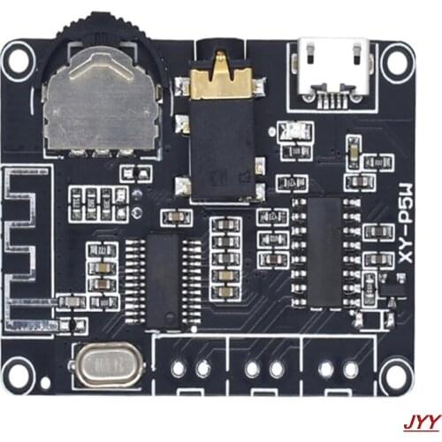 5W+5W PAM8406 Bluetooth 5.0 DC3.7-5V stereo audio power amplifier module XY-P5W for Arduino diy electronics