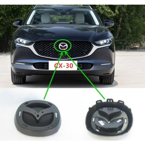 Car accessories DHB4-50-721 body parts front bumper grille symbol logo bracket for Mazda CX-30 2019-2020