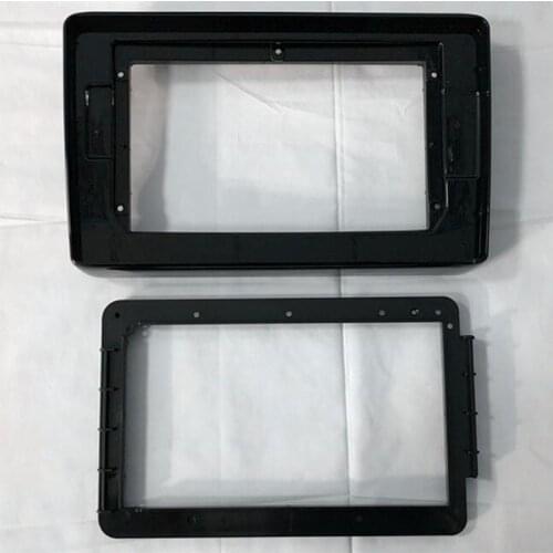 FEELDO Car Radio 2DIN 10.1" Big Screen Fascia Frame Adapter For Honda XRV Dash Panel Frame With Audio Wiring Harness