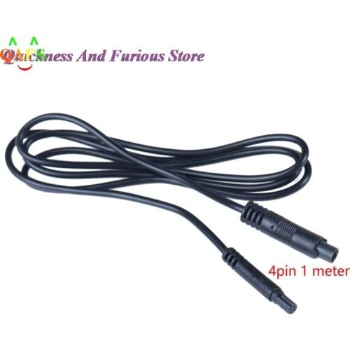 Car DVR Driving Recorder Rear Camera Extension Cable 4Pin Vehicle Rear View Camera Wire Power Cable