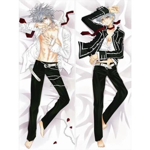 Vampire Knight Coscase Anime pillowcase Kiryu Zero Kaname Zero otaku Dakimakura throw pillow cover hugging body pillowcase