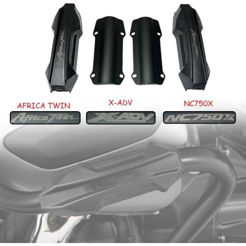 For HONDA NC750X X-ADV CRF1000L AFRICA TWIN XADV Motorcycle Crash Bar Bumper Engine Guard Protector Decorative Block 25mm