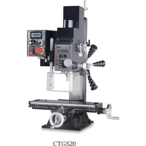 Home Miniature Drilling and Milling Machine Small Bench Drill Miniature Milling Machine Woodworking 220V Machinery Wood Tools