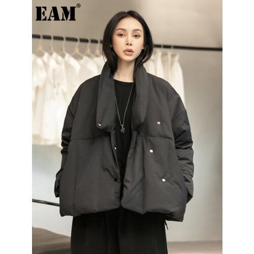 Женские короткие пуховики EAM China At AliExpress