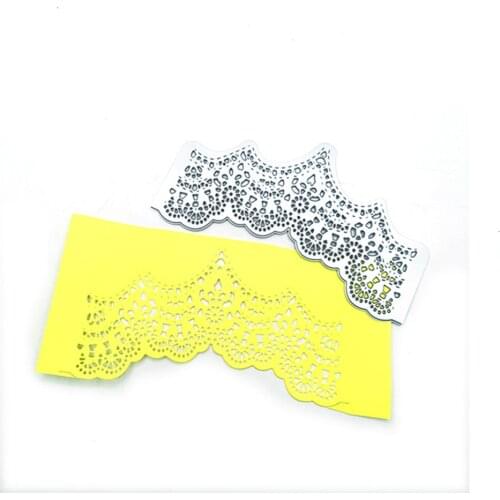 Julyarts Frame Lace Cutting Dies New Mold For DIY Scrapbooking Embossing Paper Card Album Decor Template Crafts Data 2021