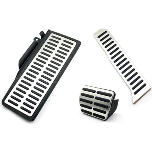 Gas Fuel Brake Foot Rest Pedal AT & MT For Volkswagen VW Passat B6 B7 CC