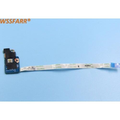 Original Power Button Board with Ribbon For Hp pavilion 15-R 15-G 15-S ZS051 LS-A991P 749650-001 Switch board with cable