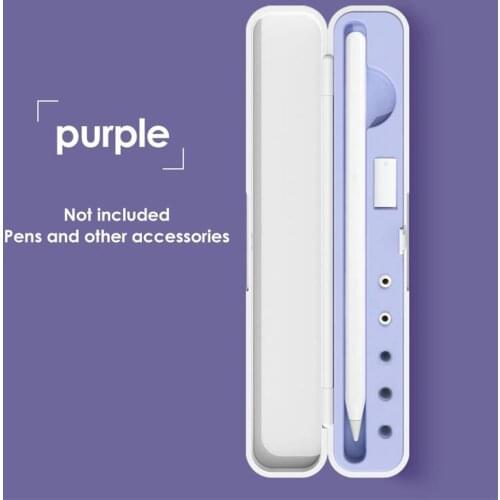 Portable Storage Box For Apple Pencil For iPad Tablet Touch Stylus Pen Anti-lost Protective Cover Case