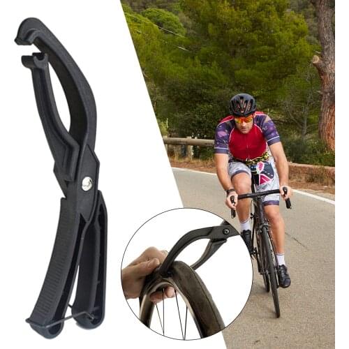 Bike Hand Tire Lever Bead Tool for Hard to Install Bicycle Tires Removal Clamp for Difficult Bike Tire Repair Tools Kits
