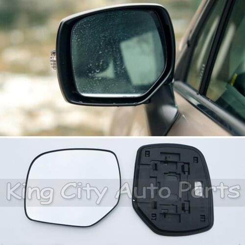 CAPQX With Heating Side Rearview Mirror Glass Lens For Subaru Forester Outback Legacy XV Crosstrek Impreza 2012-2017