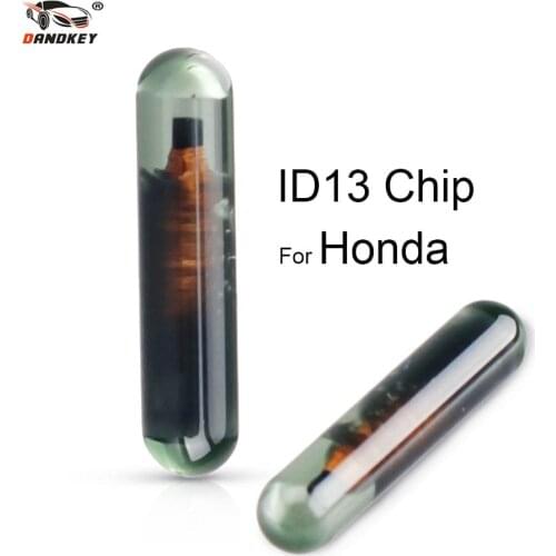 Dandkey Car key Transponder Chip ID13 glass Immobiliser For Audi For Fiat For Honda For Lancia For VW (New / Blank / Not Coded)