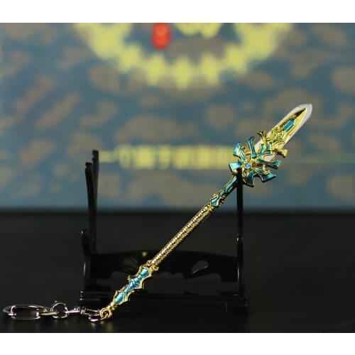 Doula Continent Game Related Products 12cm Genji Tang San Set Gift Box Alloy Sword Weapon Model Holiday Gift Crafts Ornaments