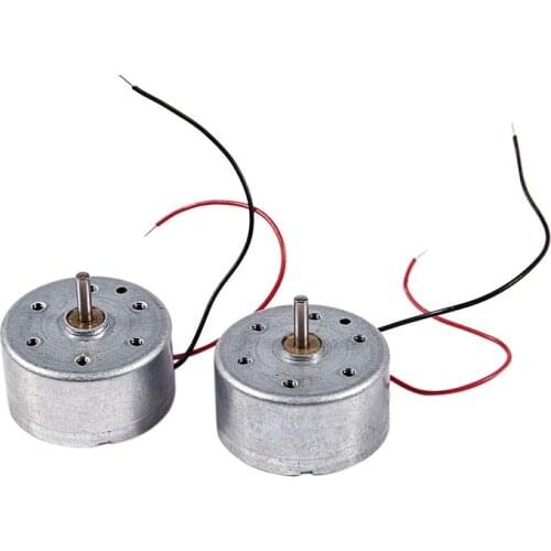 2PCS RC300 6000RPM DC 1.5-9V Micro Motor for CD DVD Player
